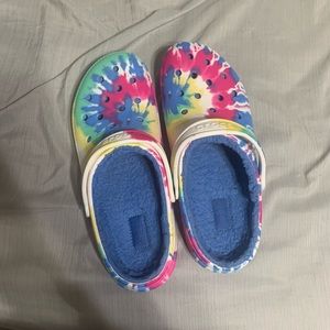 Crocs Classic Tie-Dye Lined Clogs